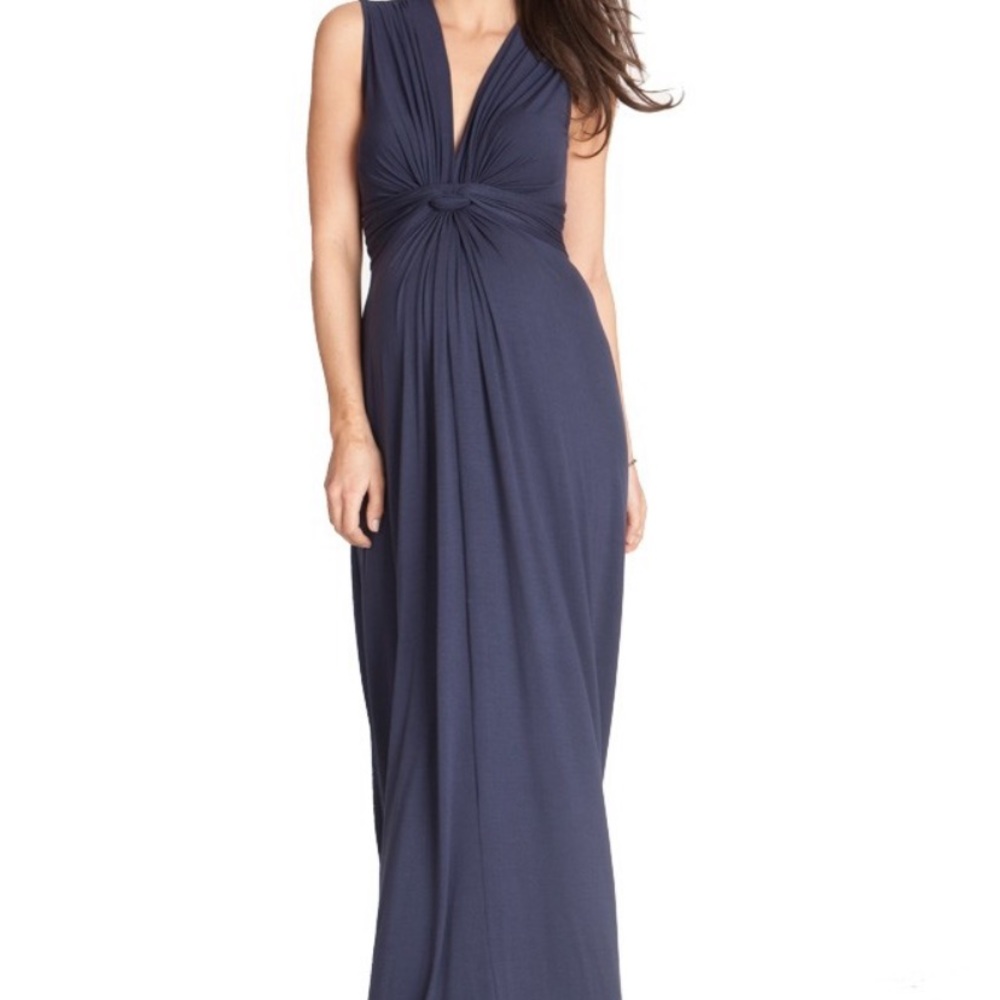 Seraphine Knot Maternity Dress